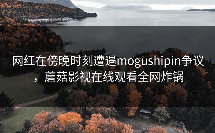 网红在傍晚时刻遭遇mogushipin争议，蘑菇影视在线观看全网炸锅